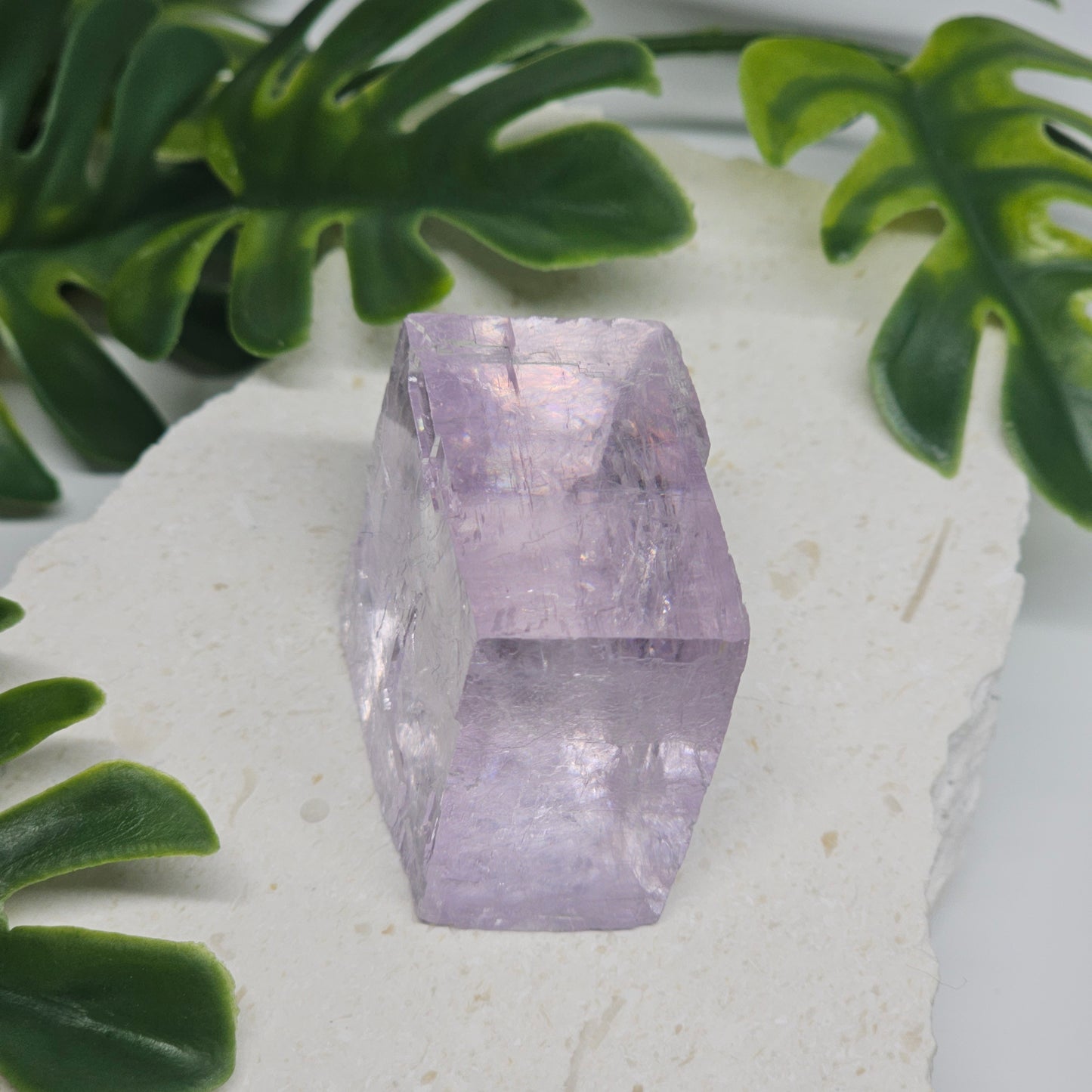 Lavender Optical Calcite | Madagascar Crystal Specimen | Option G