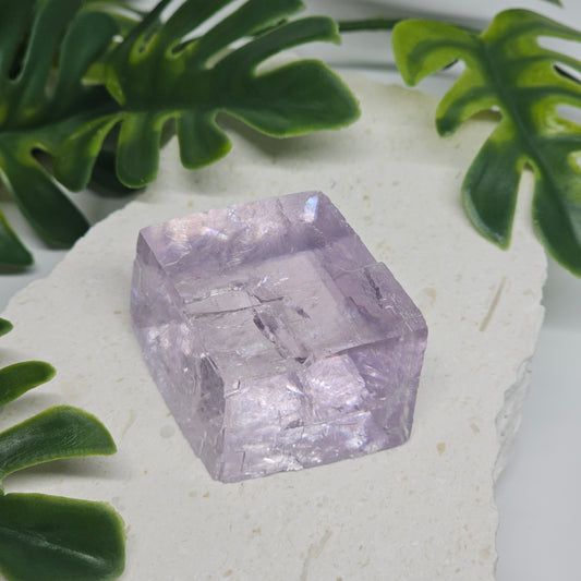 Lavender Optical Calcite | Madagascar Crystal Specimen | Option G