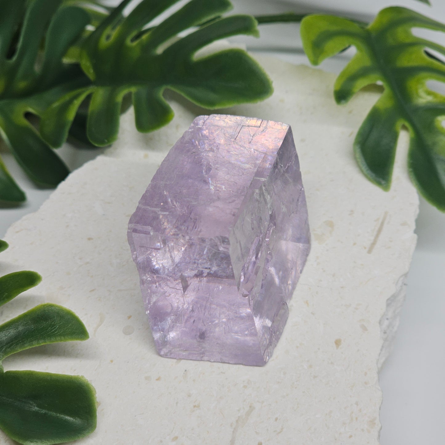 Lavender Optical Calcite | Madagascar Crystal Specimen | Option G