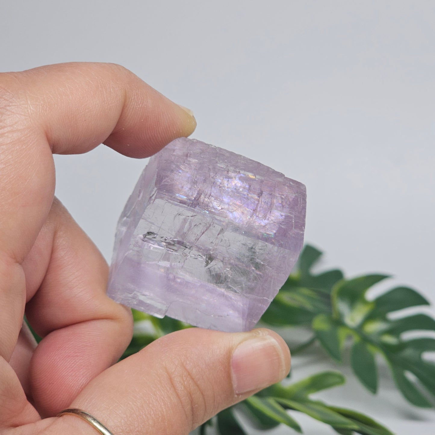 Lavender Optical Calcite | Madagascar Crystal Specimen | Option G
