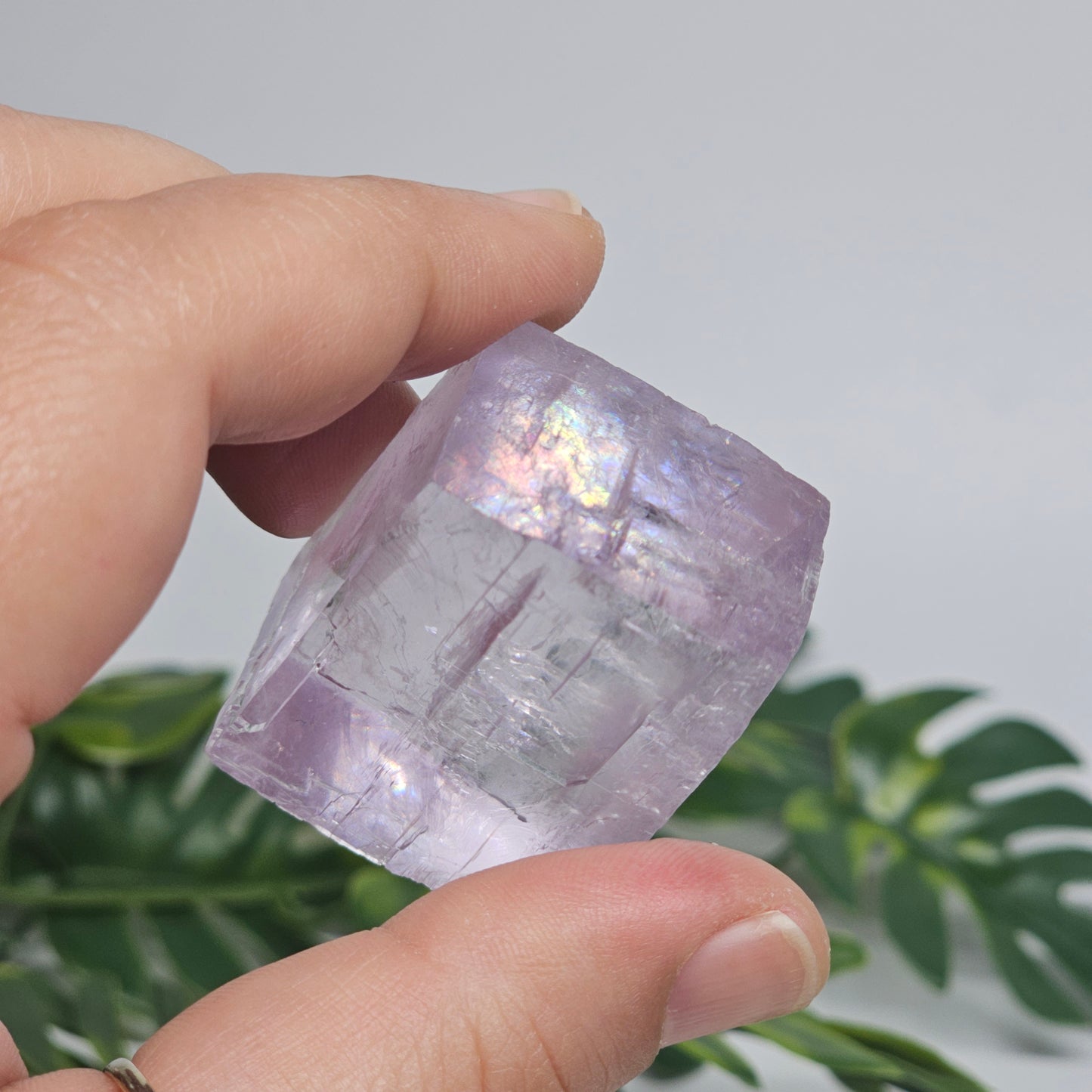 Lavender Optical Calcite | Madagascar Crystal Specimen | Option G