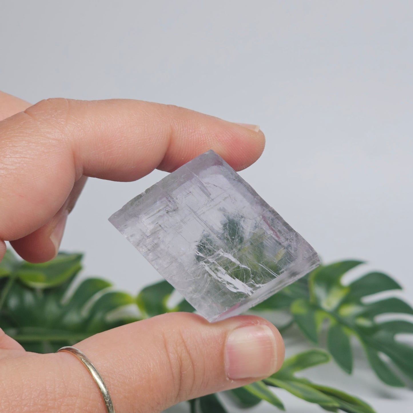 Lavender Optical Calcite | Madagascar Crystal Specimen | Option G