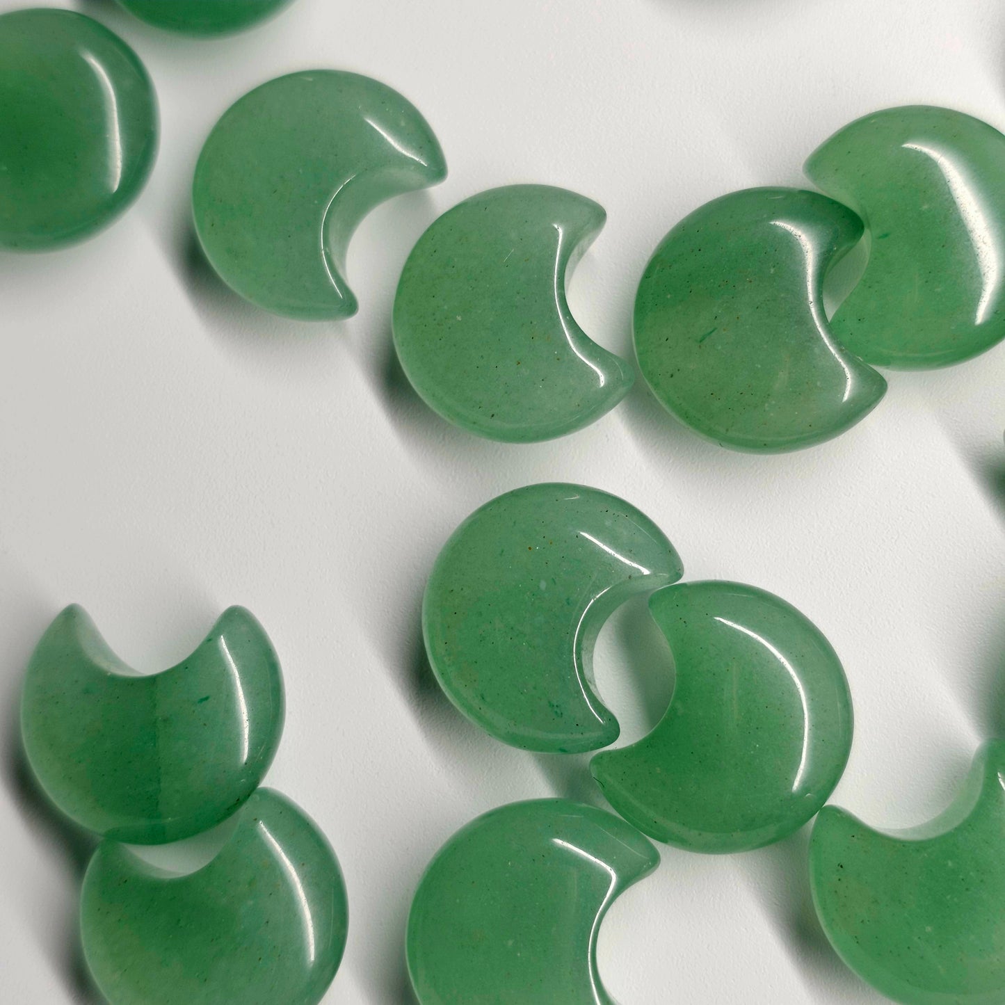 Mini Crescent Moon Carvings | Choose Your Crystal
