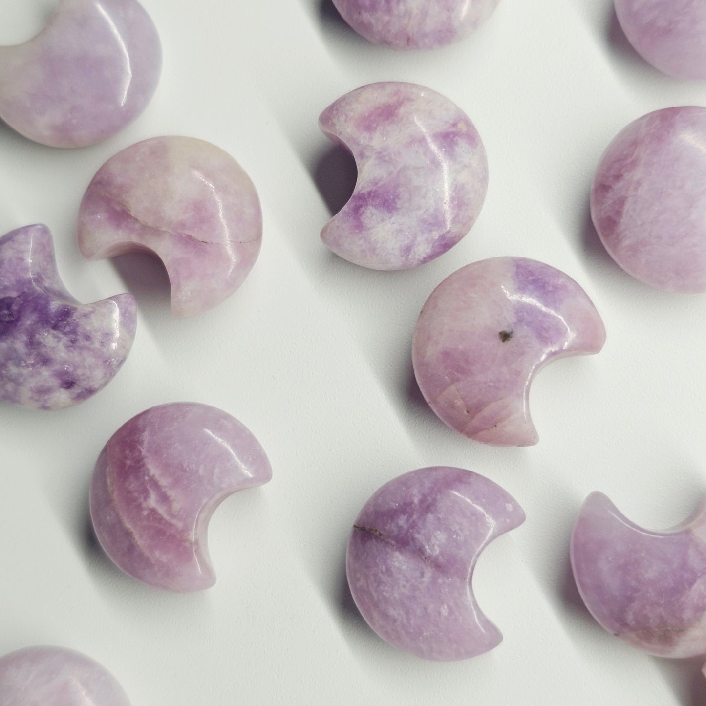 Mini Crescent Moon Carvings | Choose Your Crystal