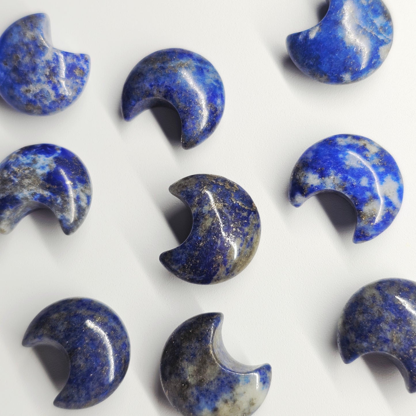 Mini Crescent Moon Carvings | Choose Your Crystal