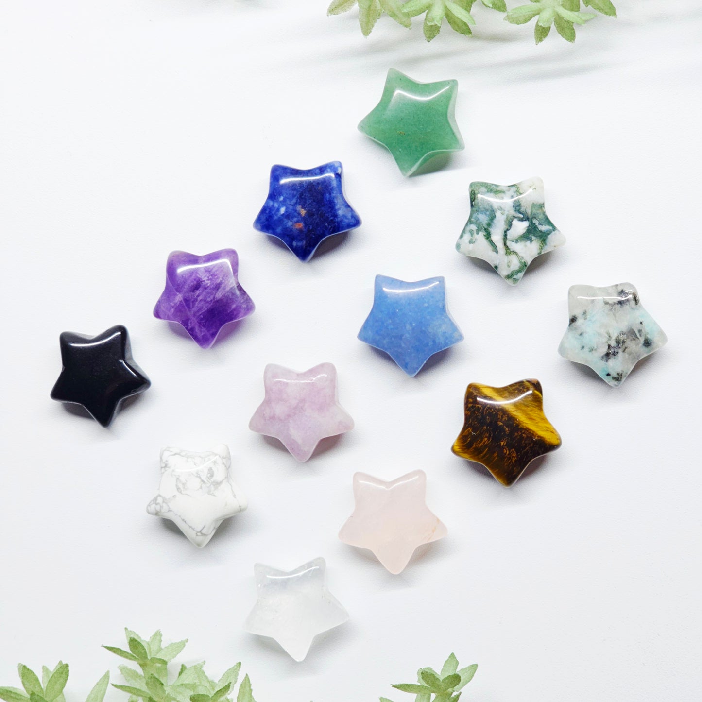 Mini Star Carvings | Choose Your Crystal