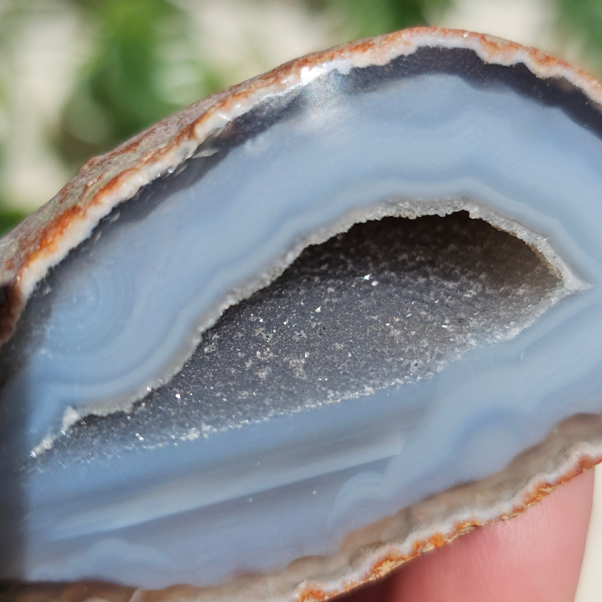 Brazilian Agate Geode (S-H)