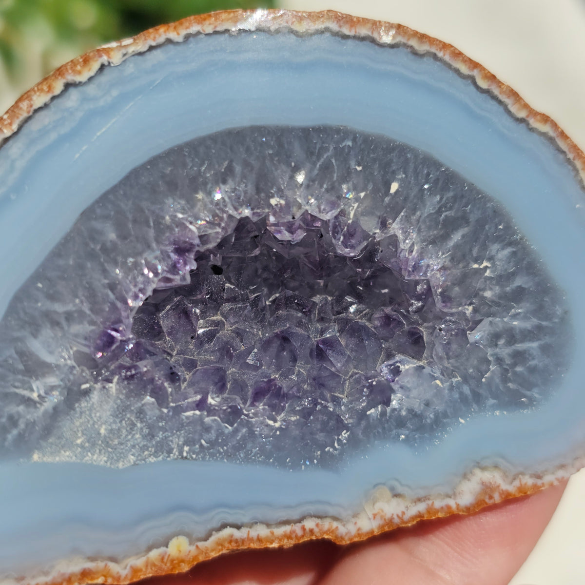 Brazilian Agate Geode (M-A)