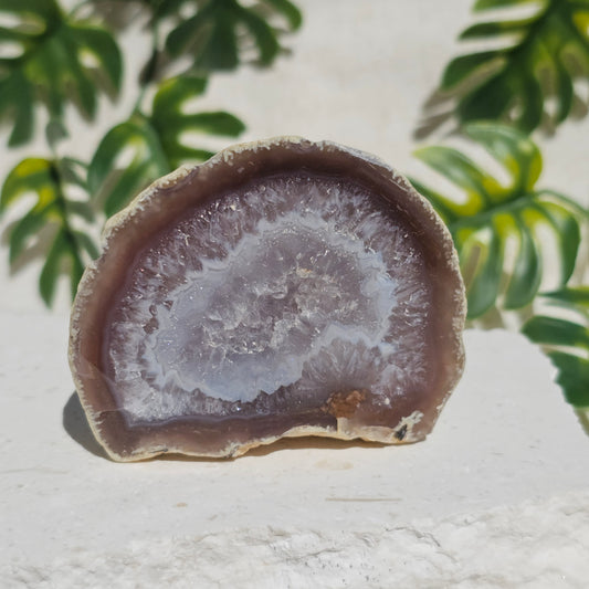 Brazilian Agate Geode (M-B)