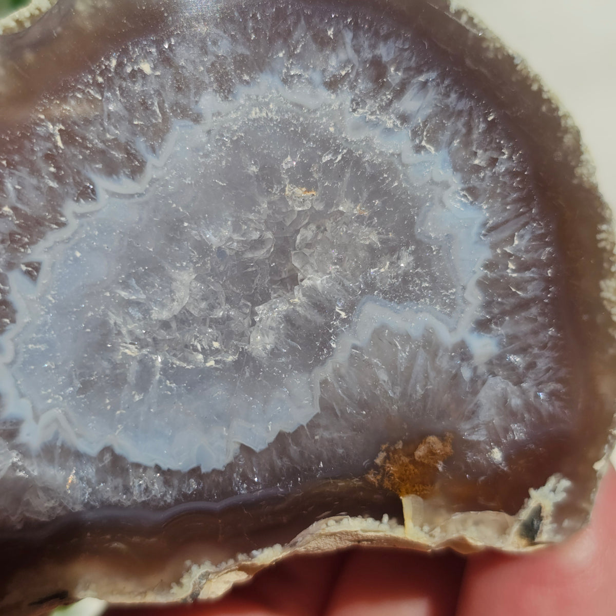 Brazilian Agate Geode (M-B)