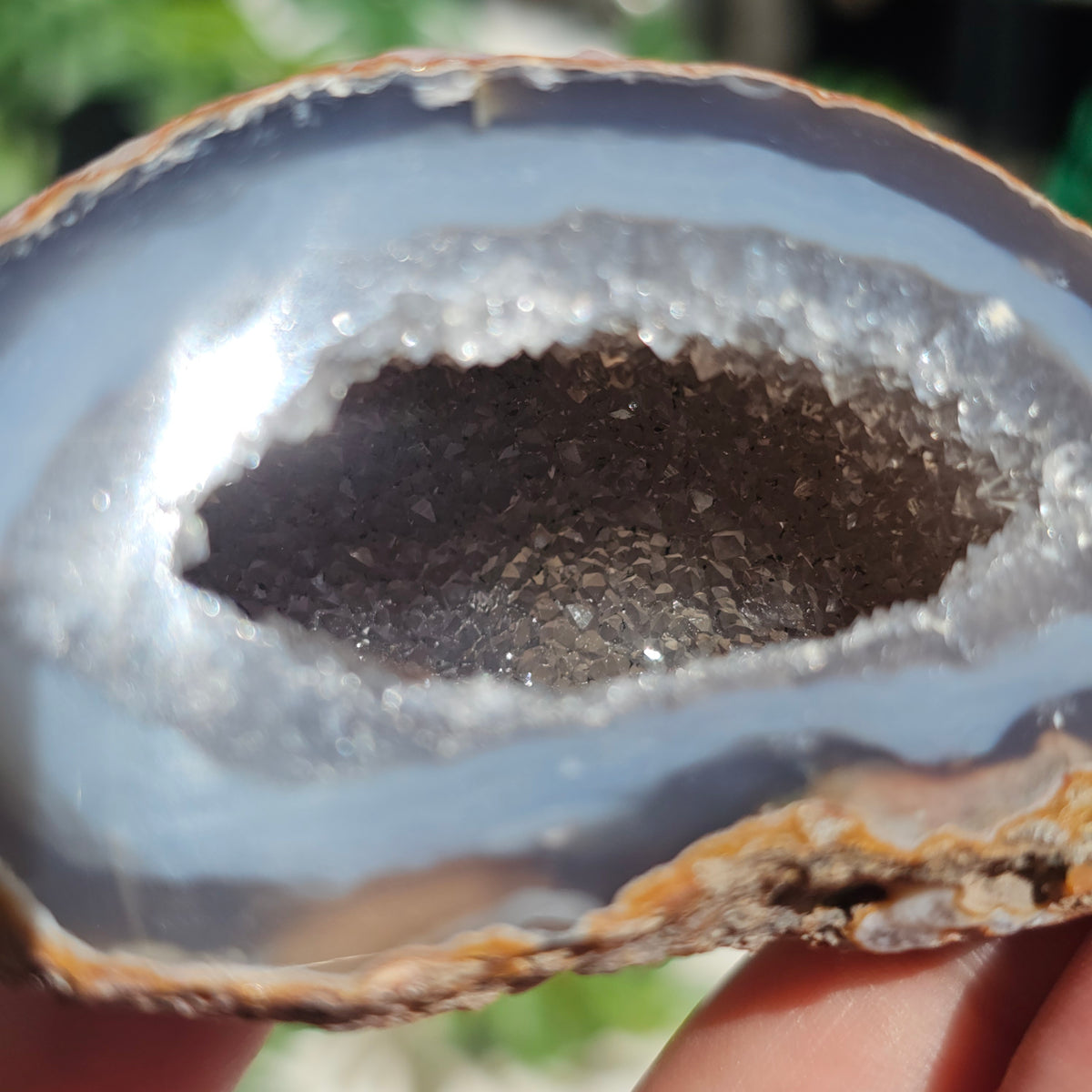 Brazilian Agate Geode (M-E)