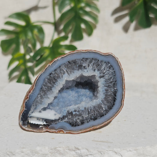 Brazilian Agate Geode (M-K)