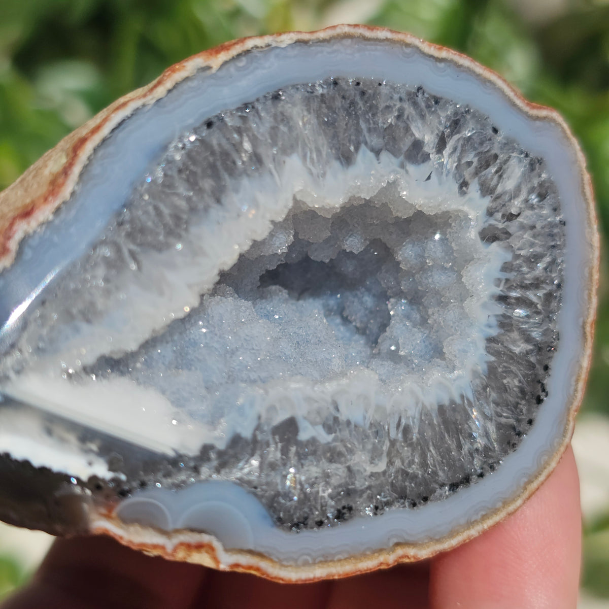 Brazilian Agate Geode (M-K)