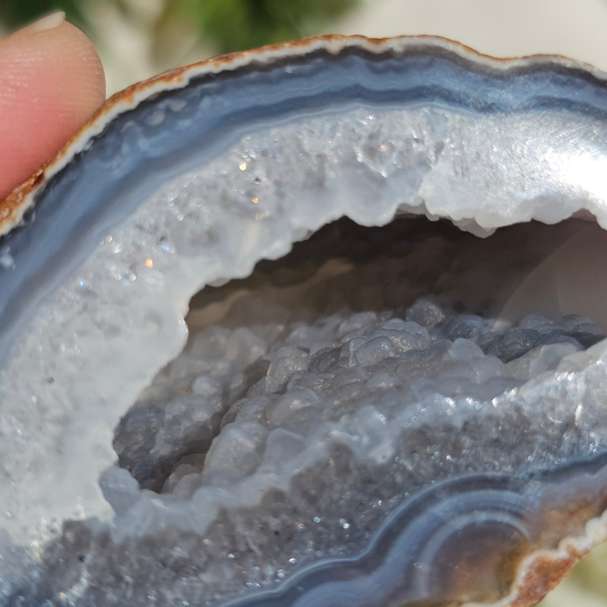Brazilian Agate Geode (L-B)