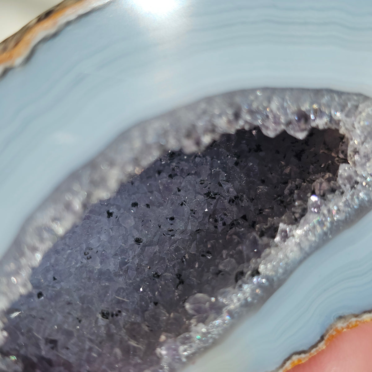 Brazilian Agate Geode (X-L)