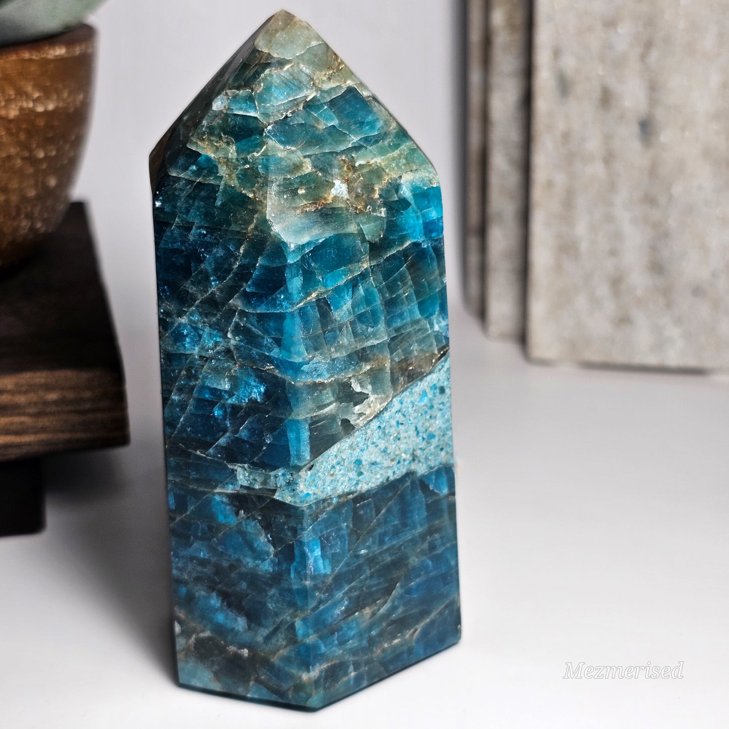 Blue Apatite Tower | C