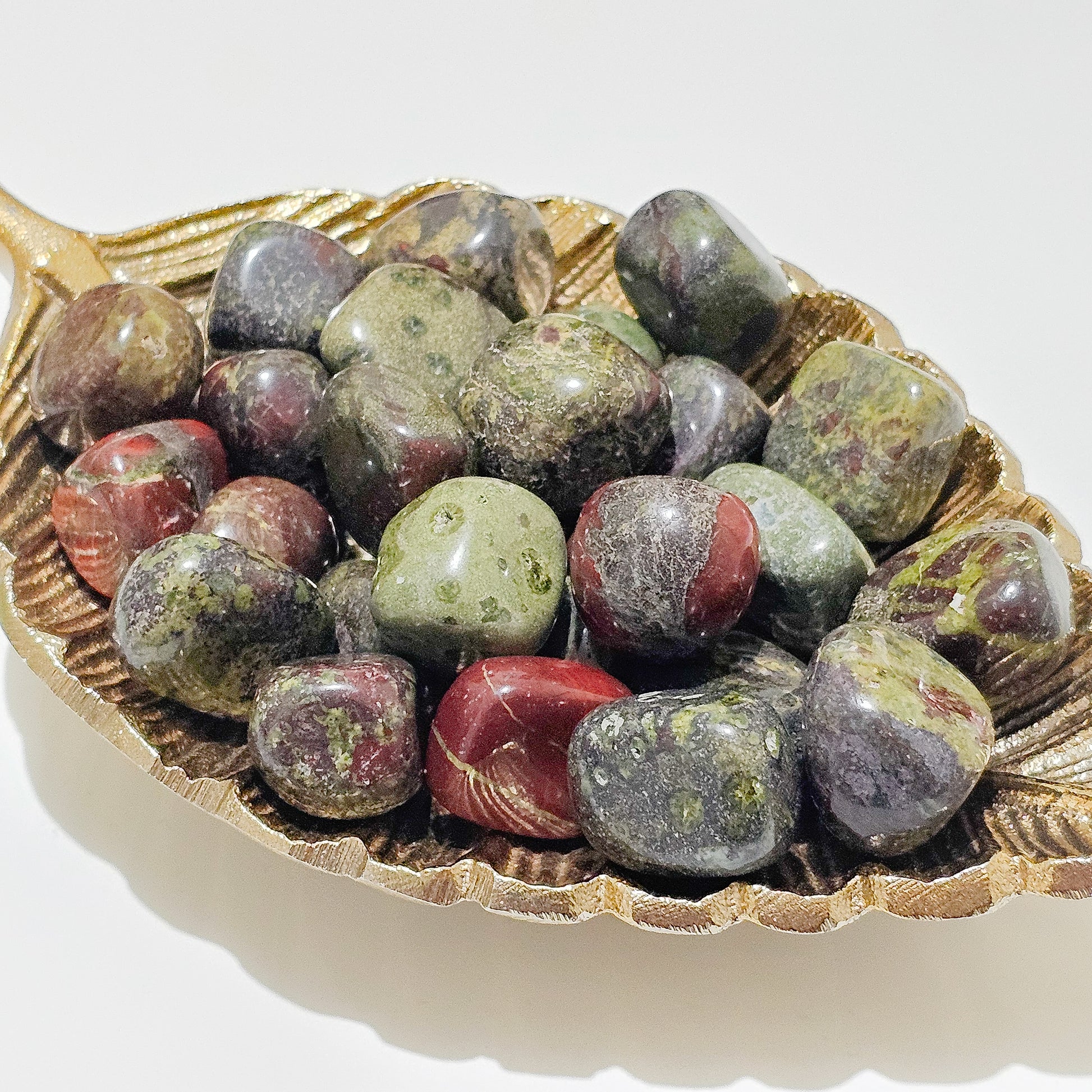 Dragon Blood Jasper tumbles