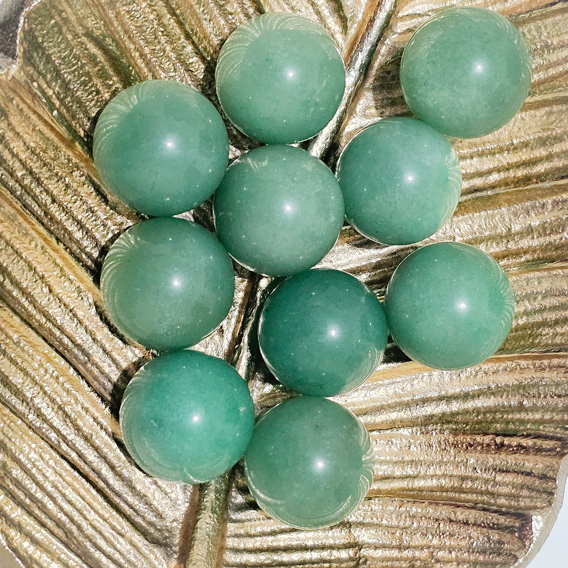 Green Aventurine Spheres