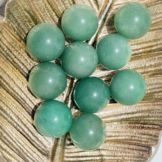 Green Aventurine Spheres