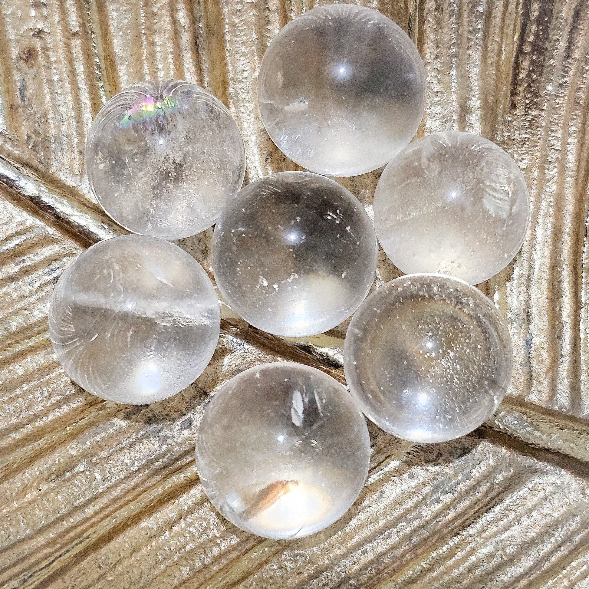 Clear Quartz Spheres