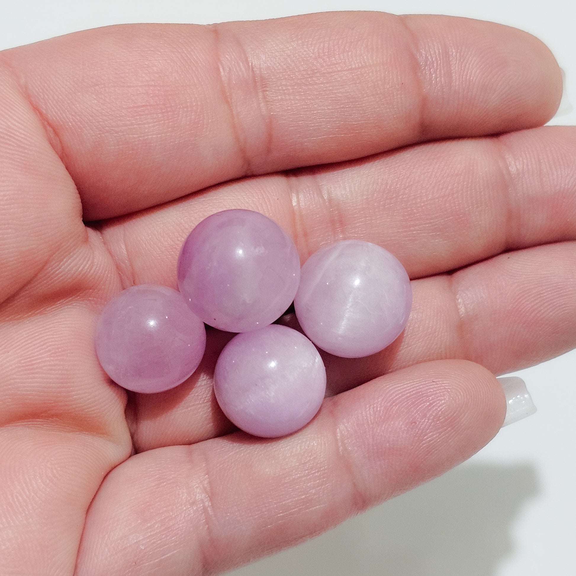 Kunzite Spheres