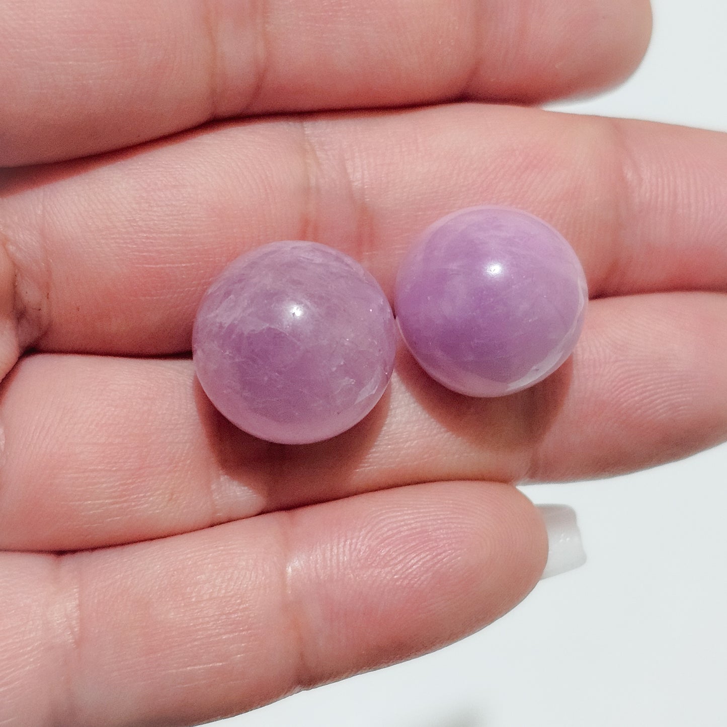 Kunzite Spheres