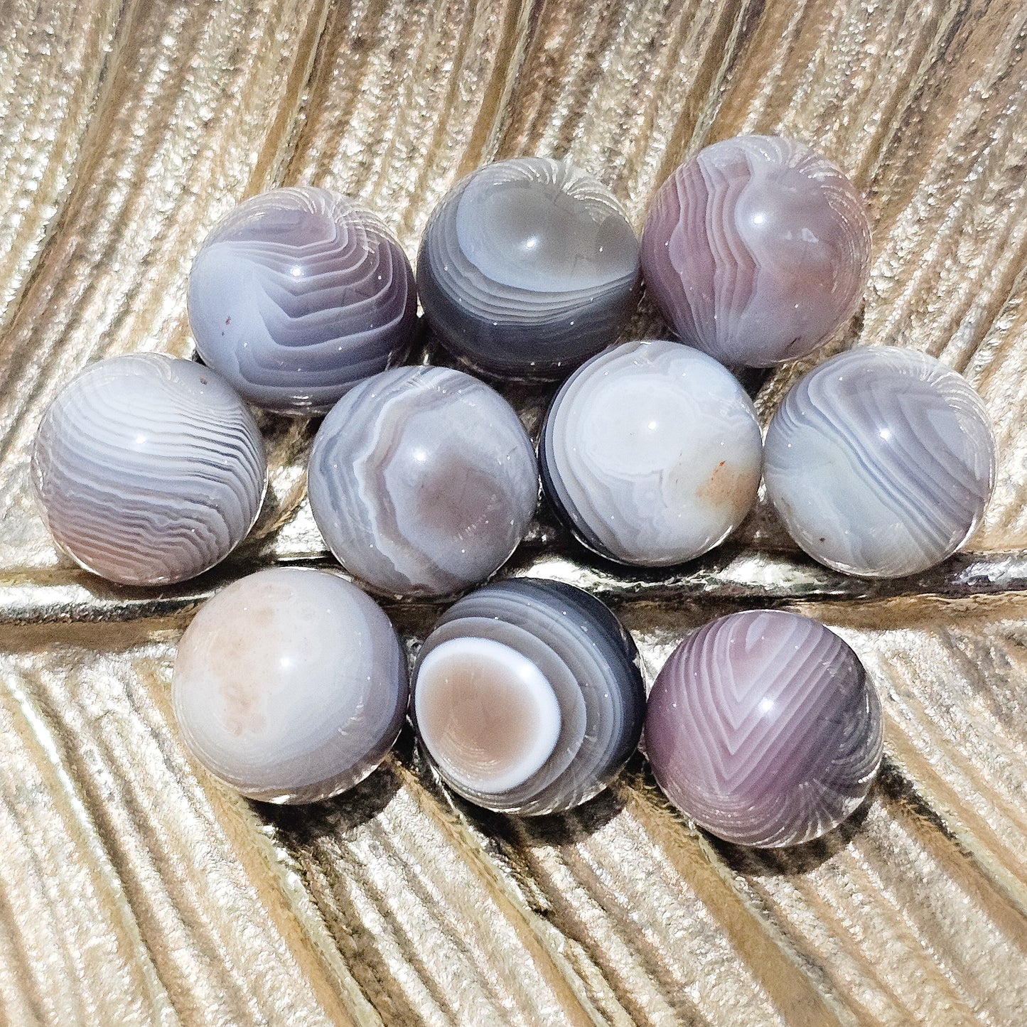 Banded Agate Spheres