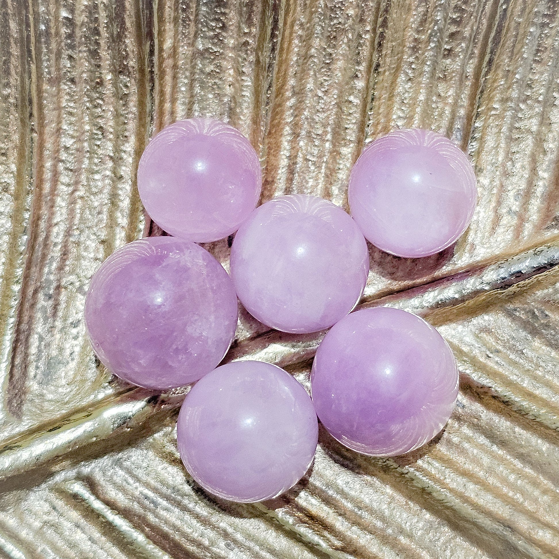 Kunzite Spheres