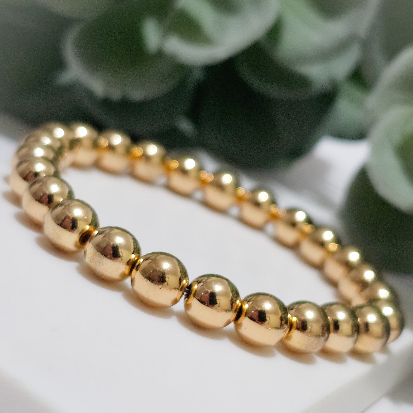 Gold Plated Hematite Bracelet