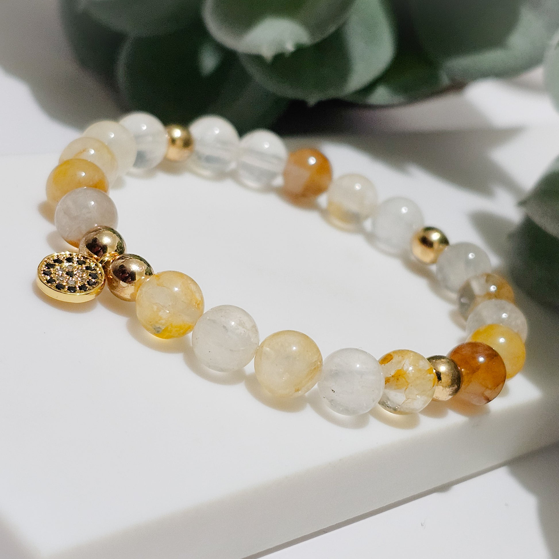 Golden Healer Nazar (Evil Eye) Bracelet