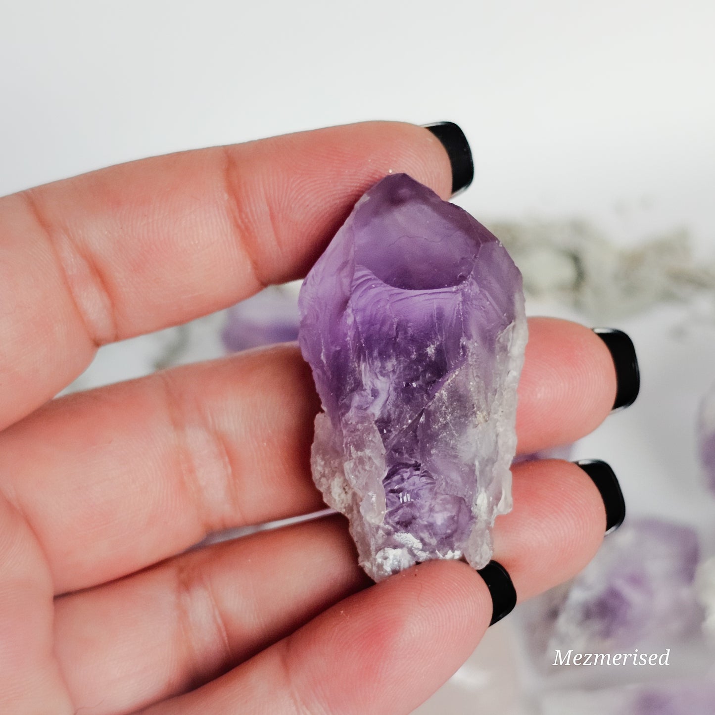 Natural Amethyst Raw Points