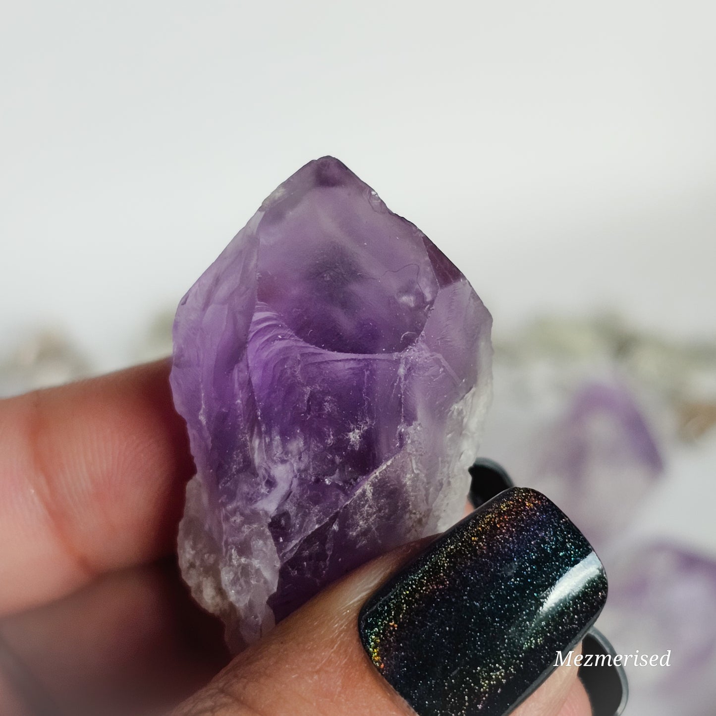 Natural Amethyst Raw Points