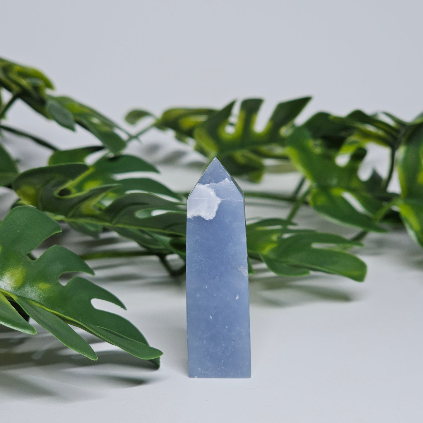 blue crystal tower