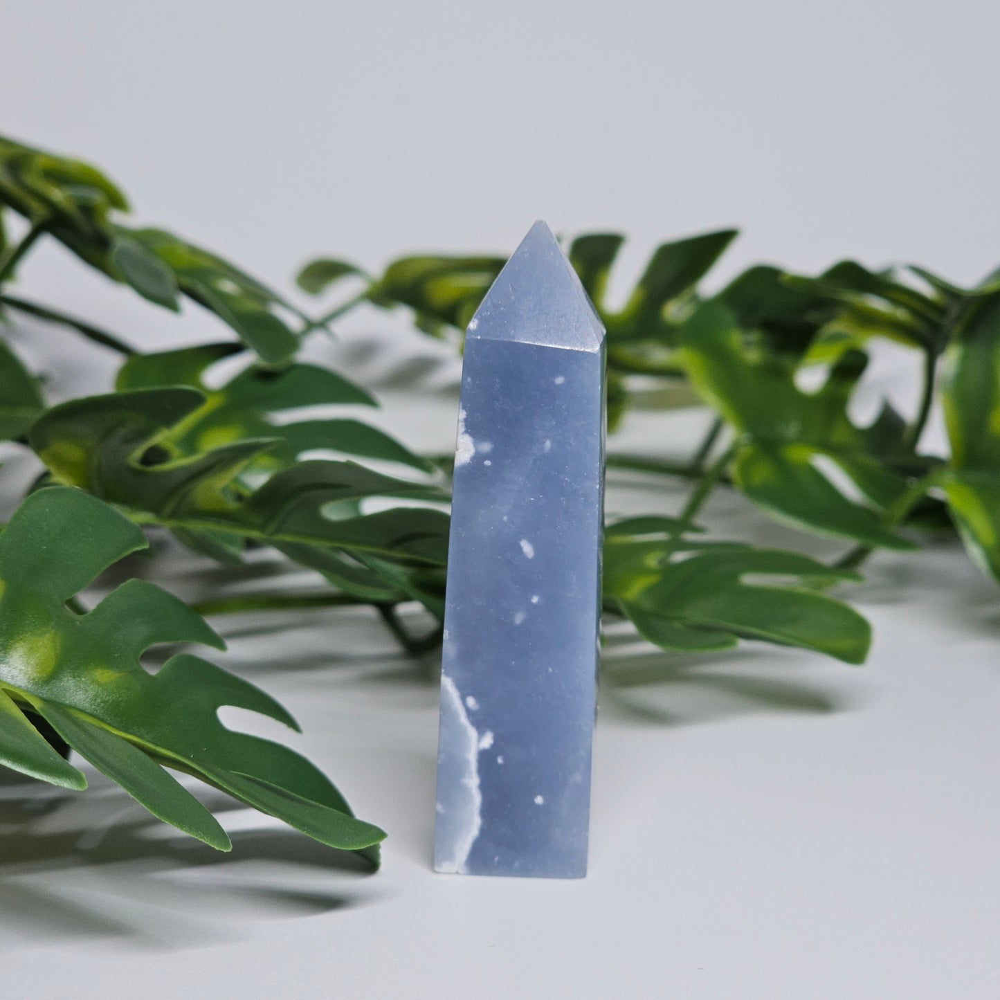 blue crystal tower