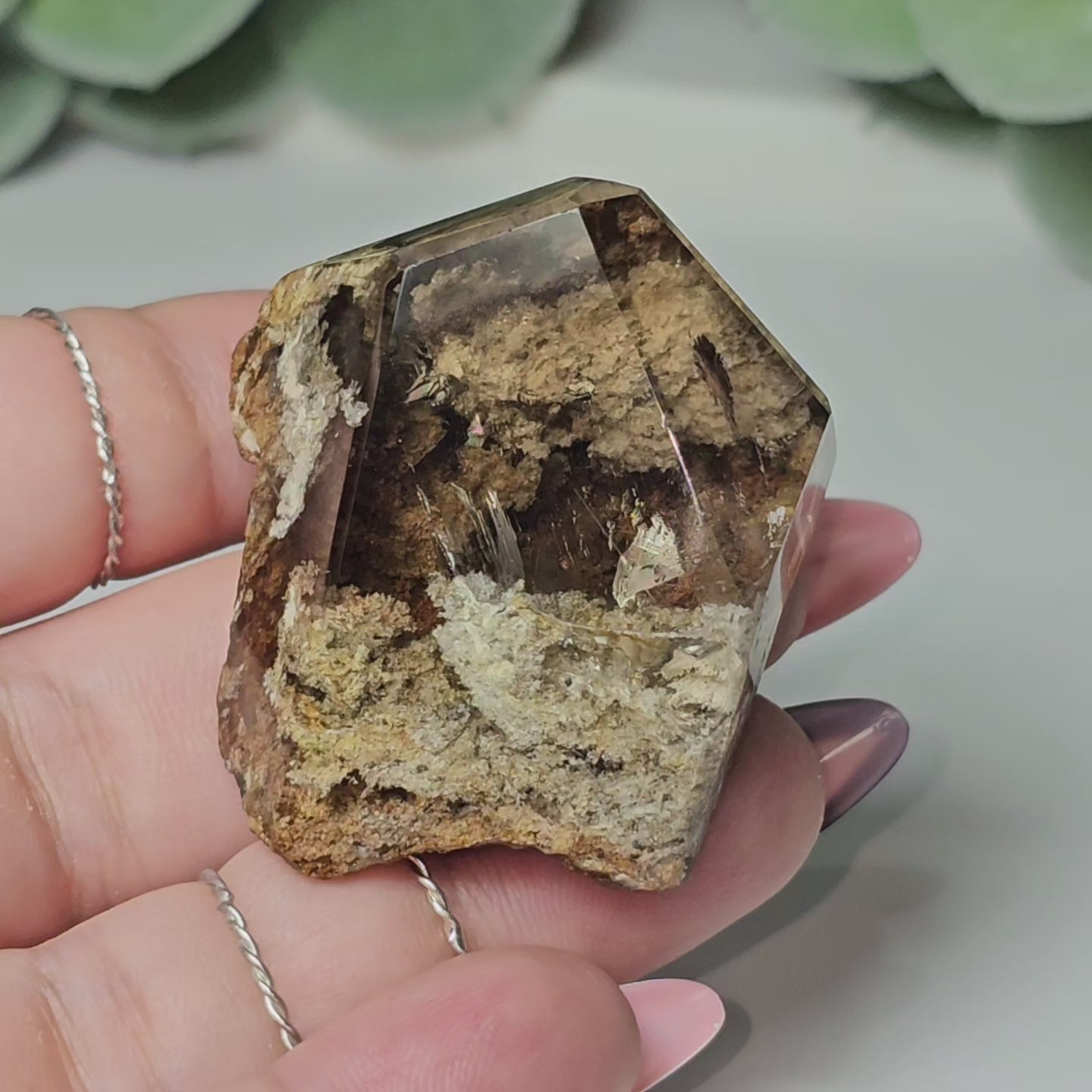 High Quality Smoky Garden Quartz Freeform (GP)