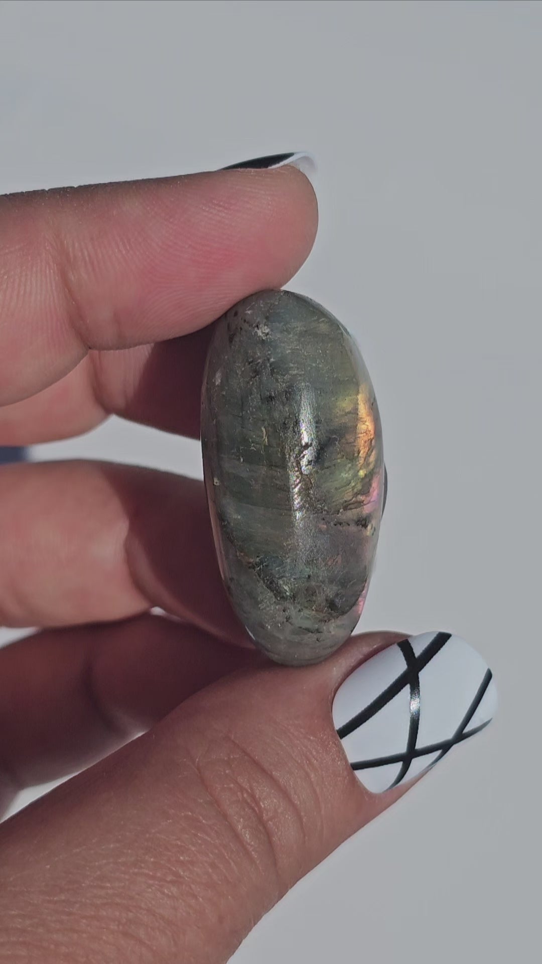 Labradorite Palm Stone