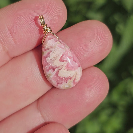 Rhodochrosite Necklace (#6)