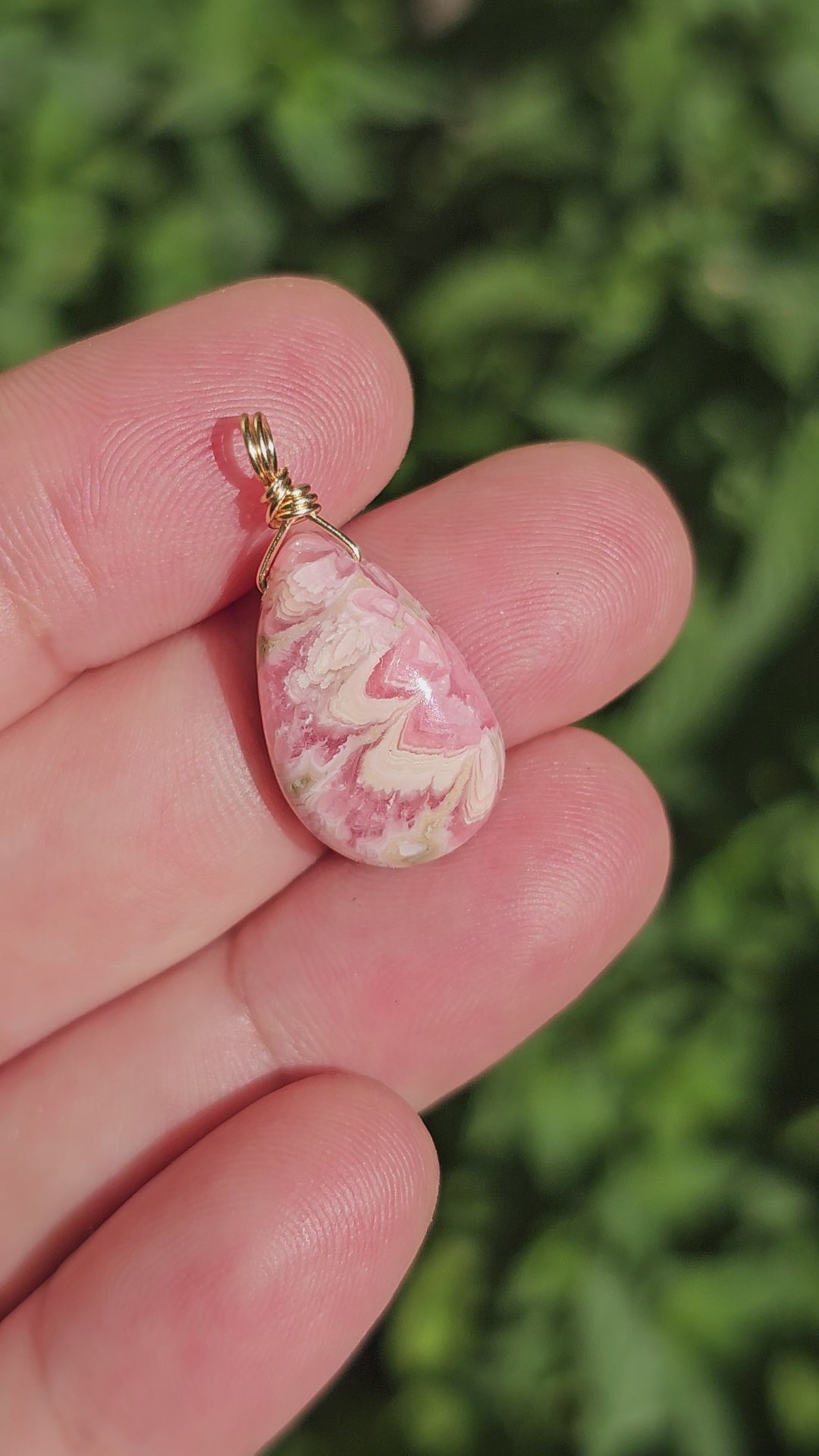 Rhodochrosite Necklace (#6)