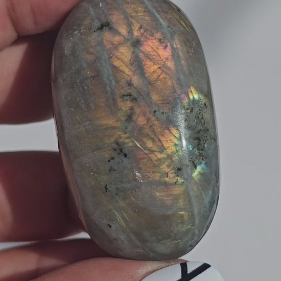 Labradorite Palm Stone