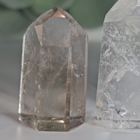 Rutile Inclusion Quartz Mini Towers