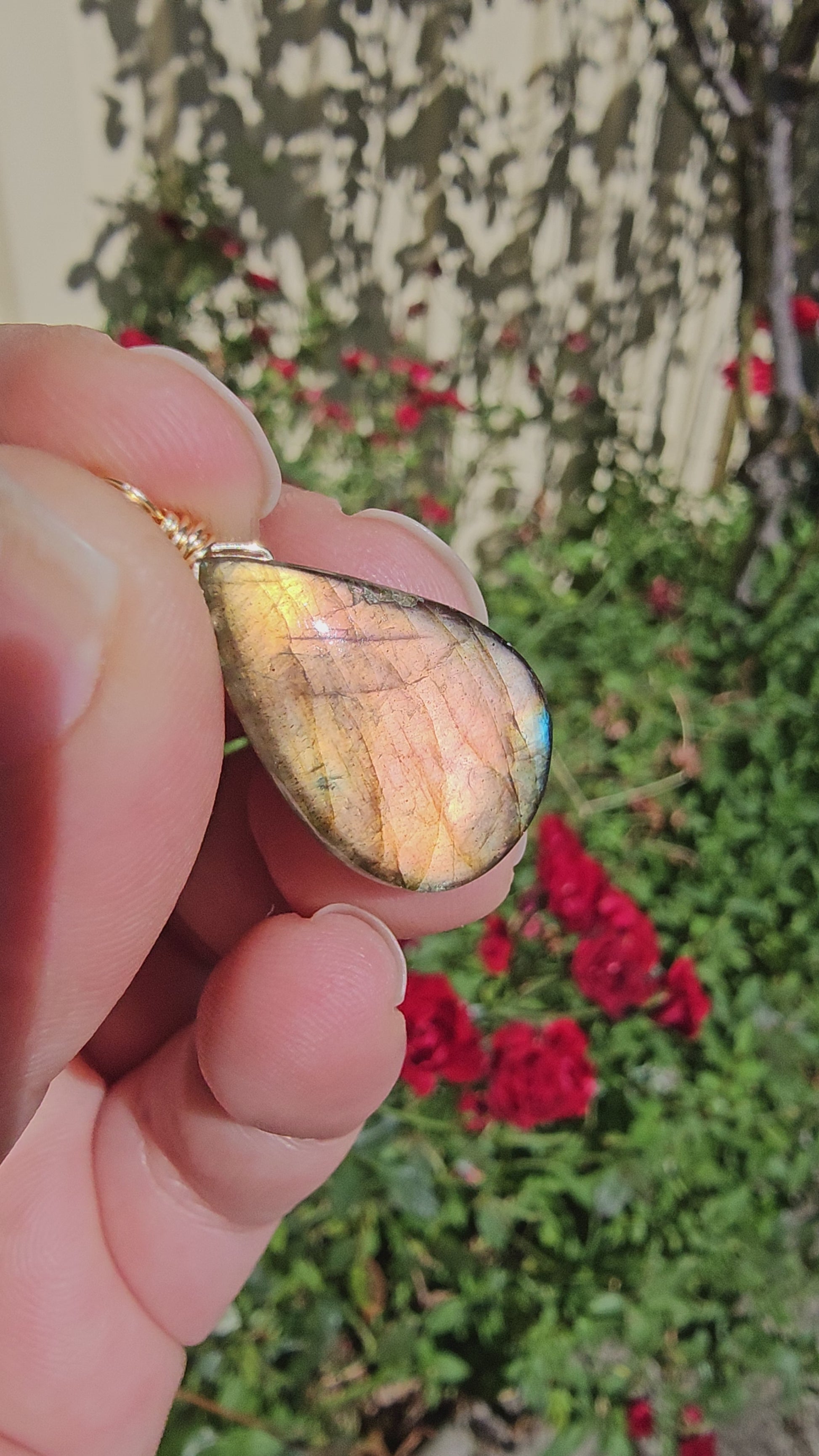 Sunset Labradorite Necklace