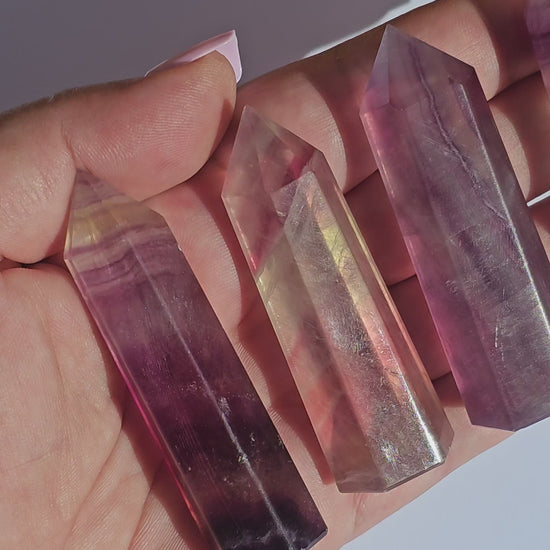 Rainbow Fluorite Towers