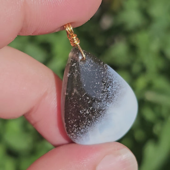 Blue Opal Necklace (#63)