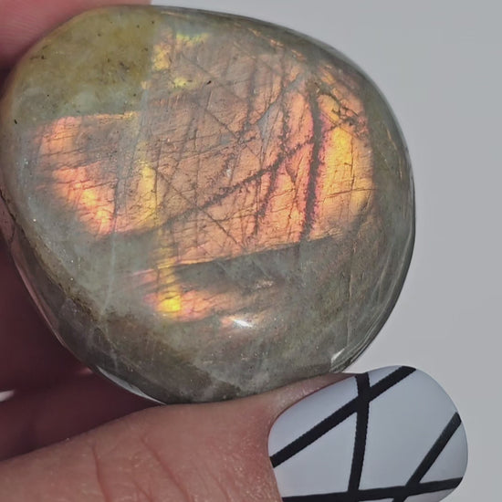 Labradorite Palm Stone