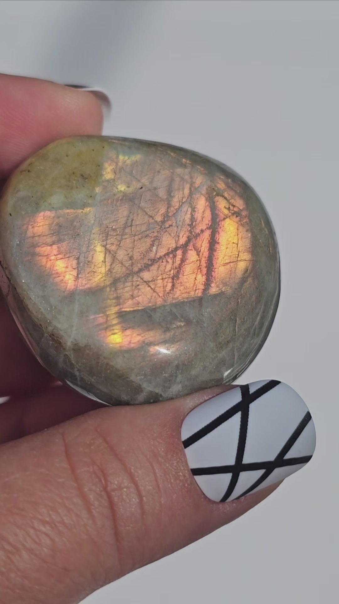 Labradorite Palm Stone