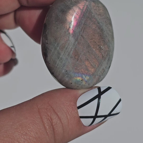 Labradorite Palm Stone