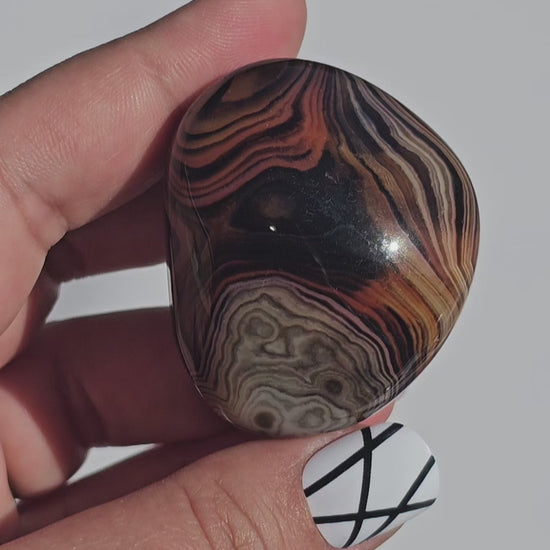 Sardonyx Palm Stone