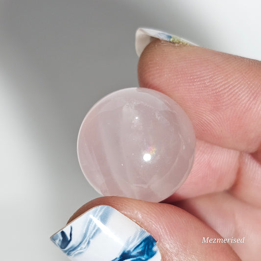 Rose Quartz Spheres