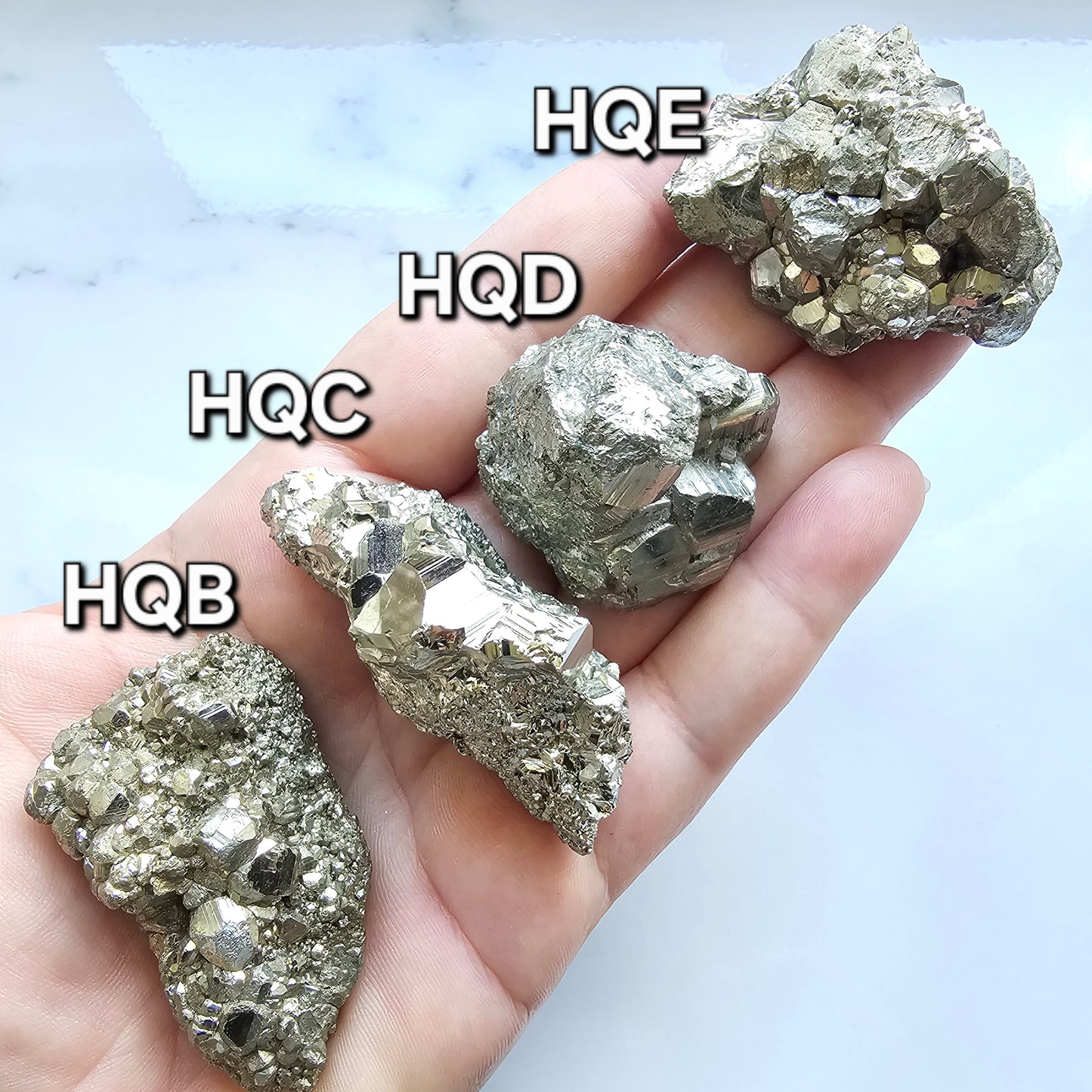 High Quality Pyrite Clusters (Small)