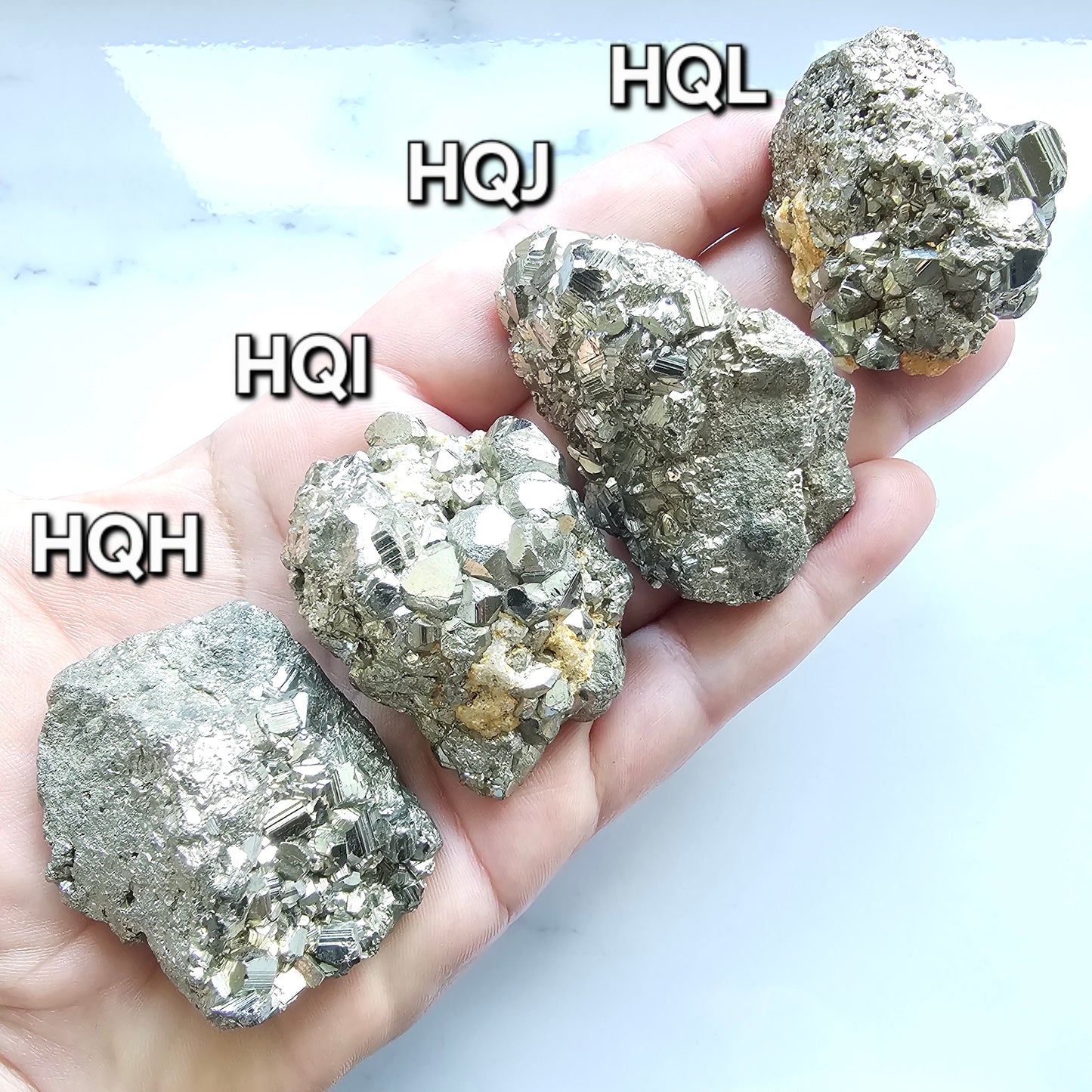 High Quality Pyrite Clusters (Medium)